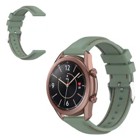 20mm Universal unique silicone watch band - Light Green