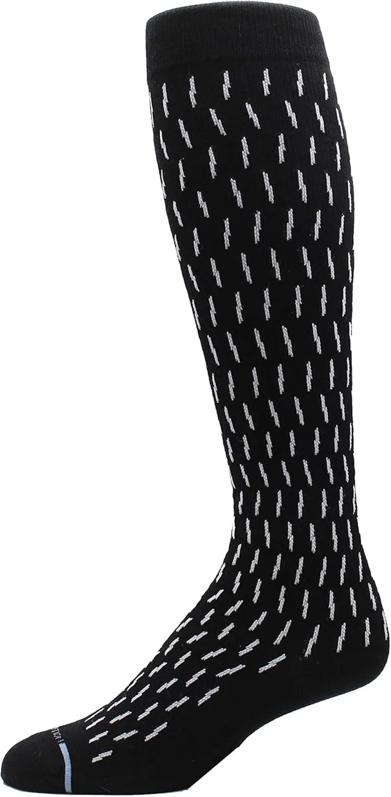 4 Pairs Men'S Athletic Traveler Graduated Compression Knee High Socks