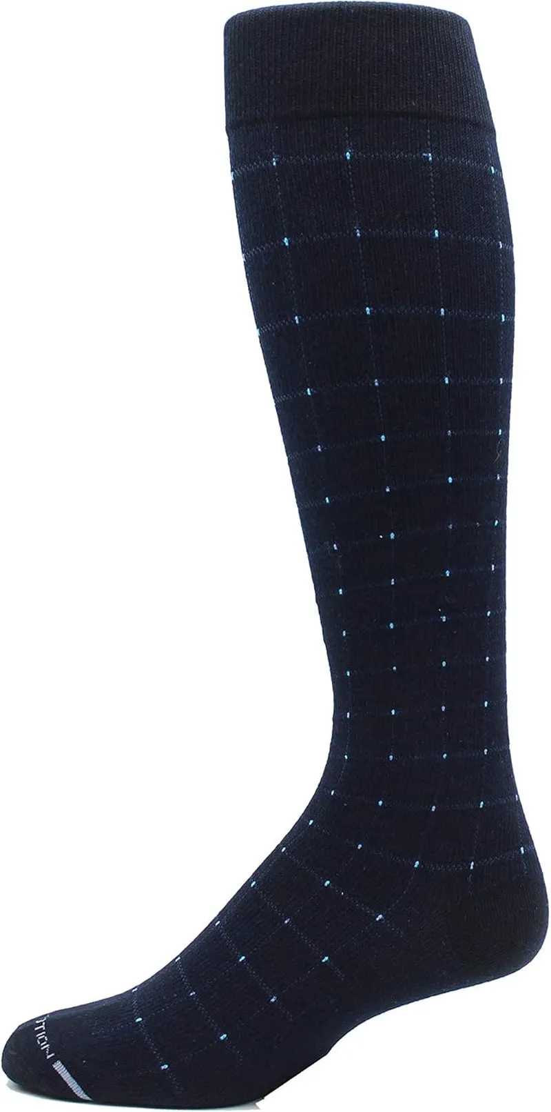 4 Pairs Men'S Athletic Traveler Graduated Compression Knee High Socks