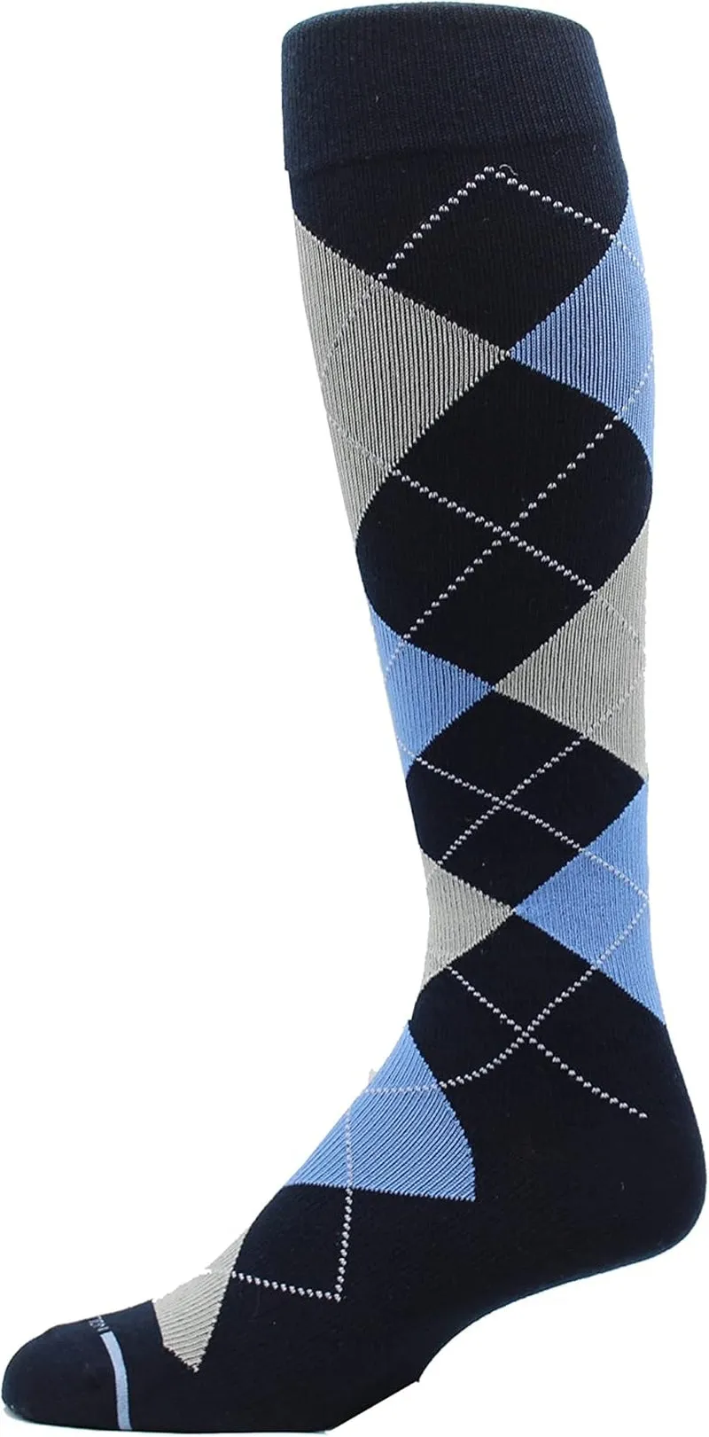 4 Pairs Men'S Athletic Traveler Graduated Compression Knee High Socks