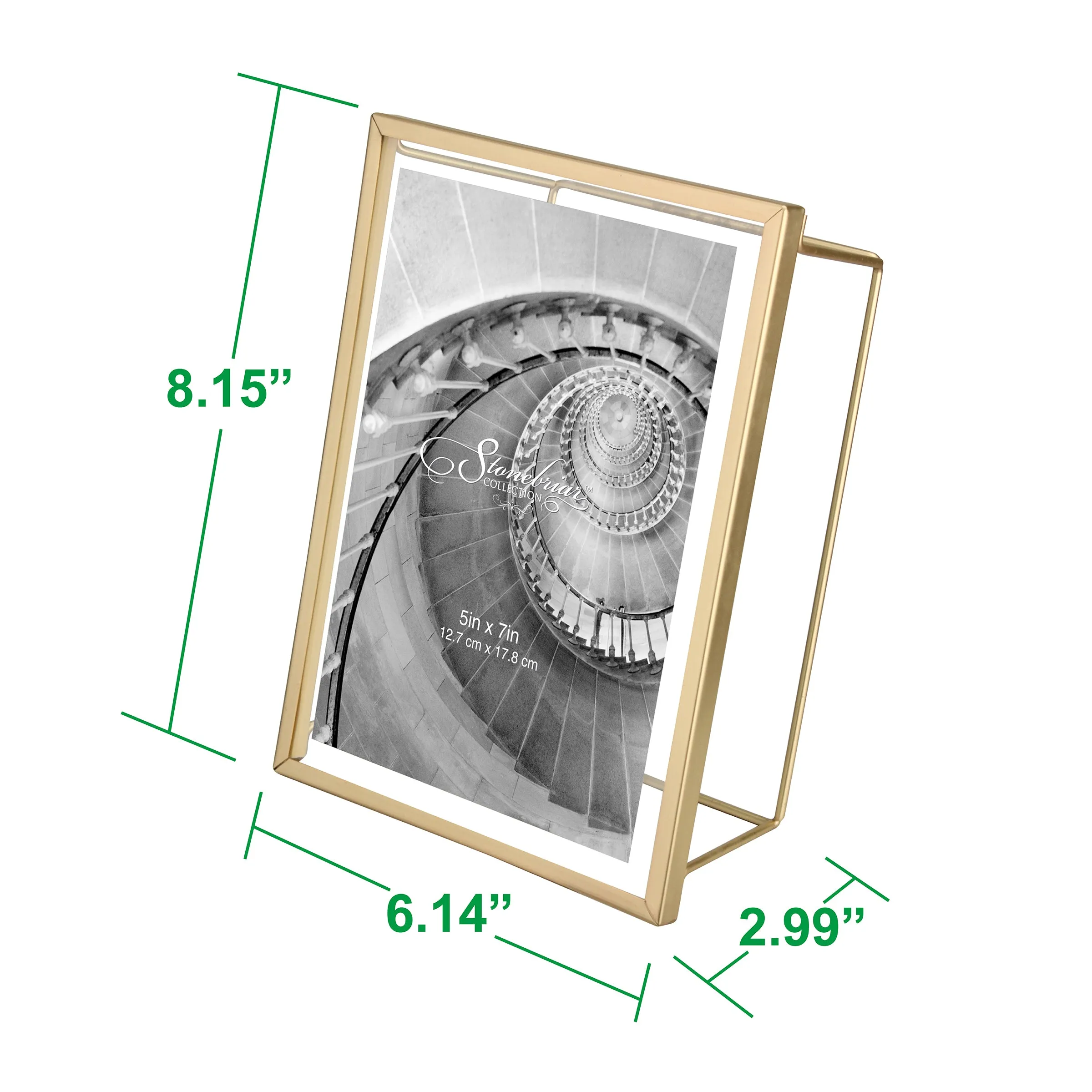 5x7 Wire Frame - Matte Gold