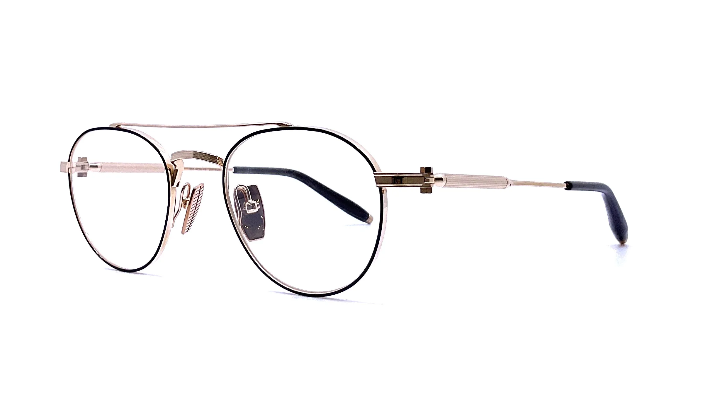 Akoni - Mercury (Antiqued White Gold/Dark Tortoise)