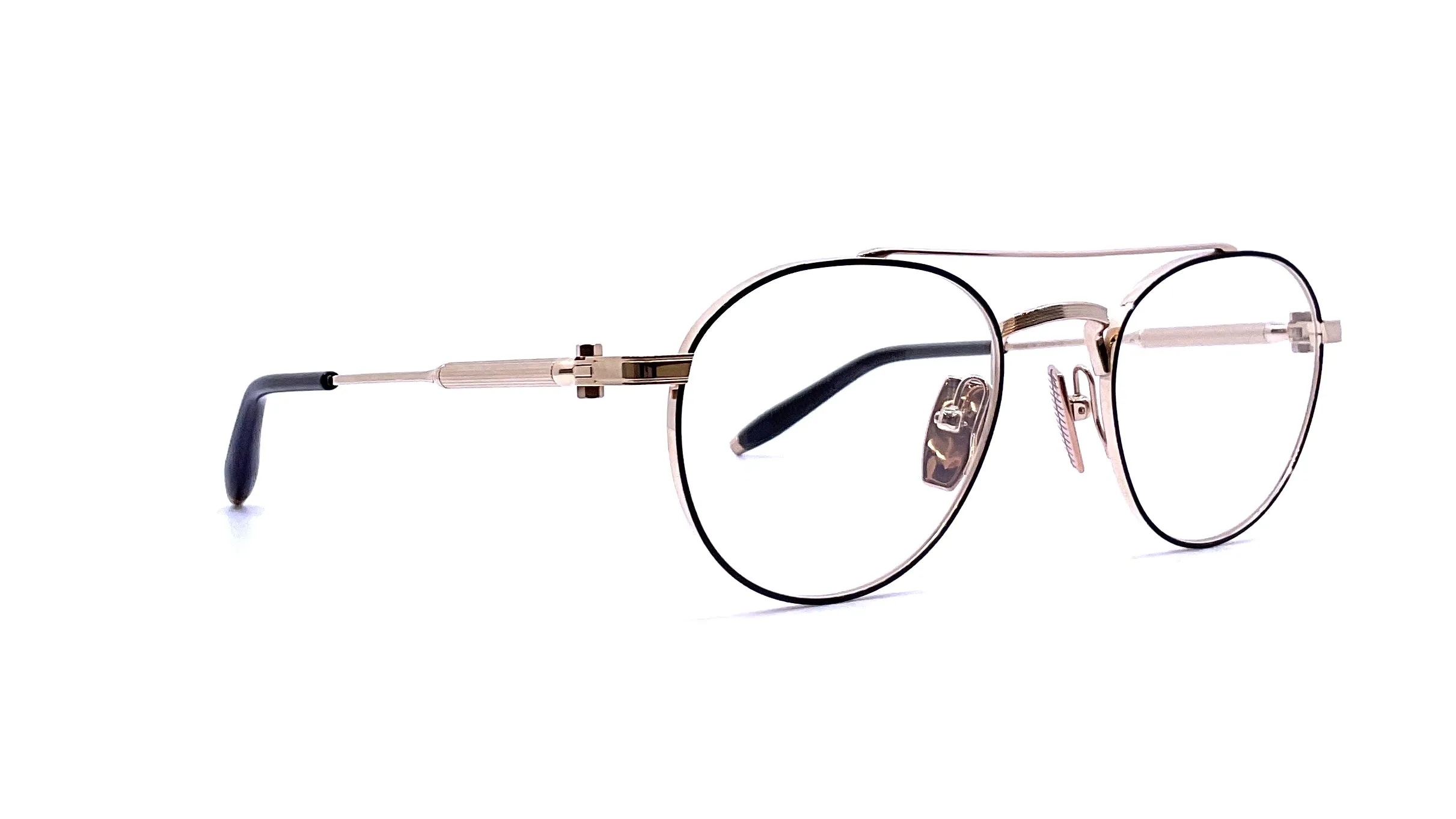 Akoni - Mercury (Antiqued White Gold/Dark Tortoise)