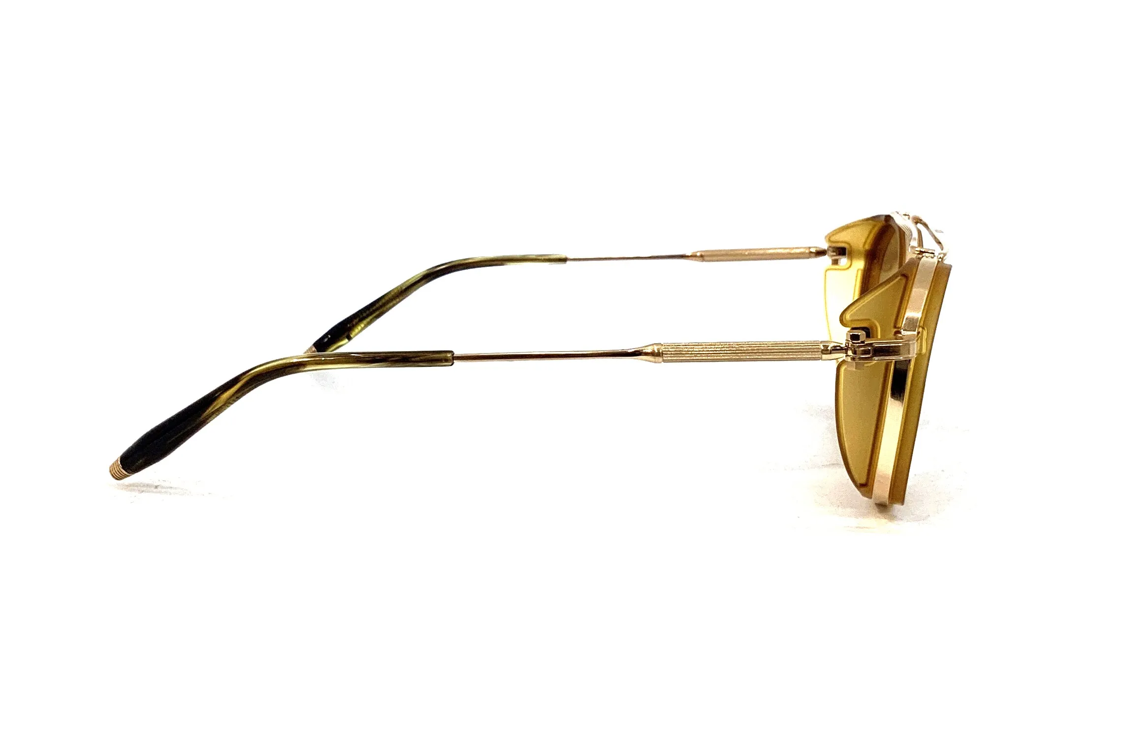 Akoni - Skymapper (Brushed White Gold/Crystal Amber)