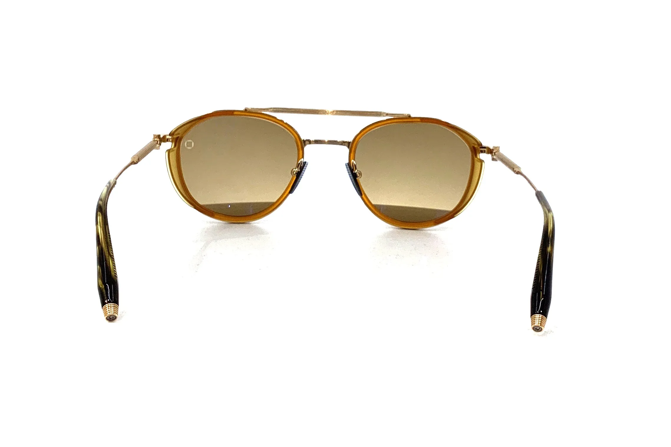Akoni - Skymapper (Brushed White Gold/Crystal Amber)