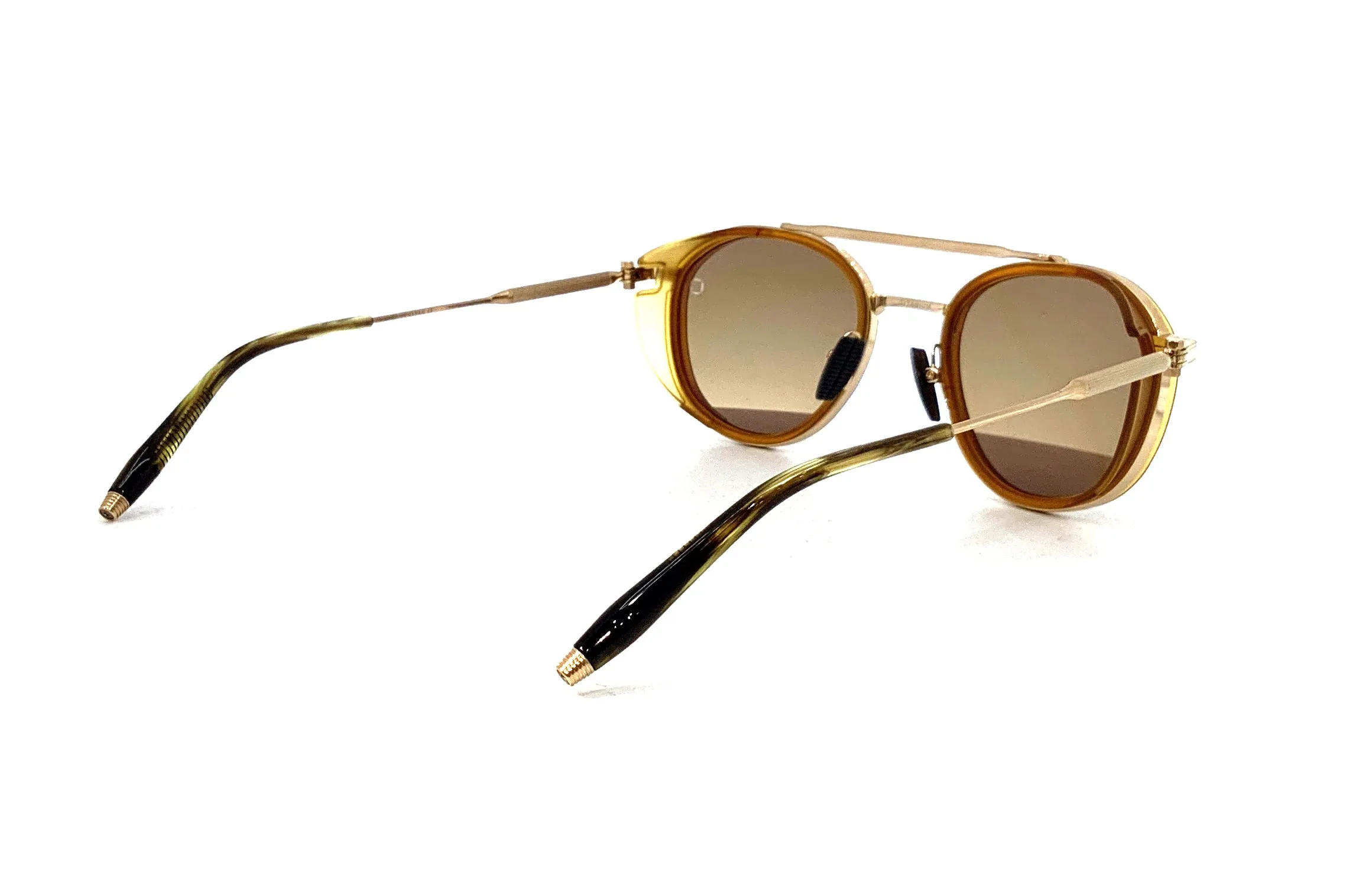 Akoni - Skymapper (Brushed White Gold/Crystal Amber)