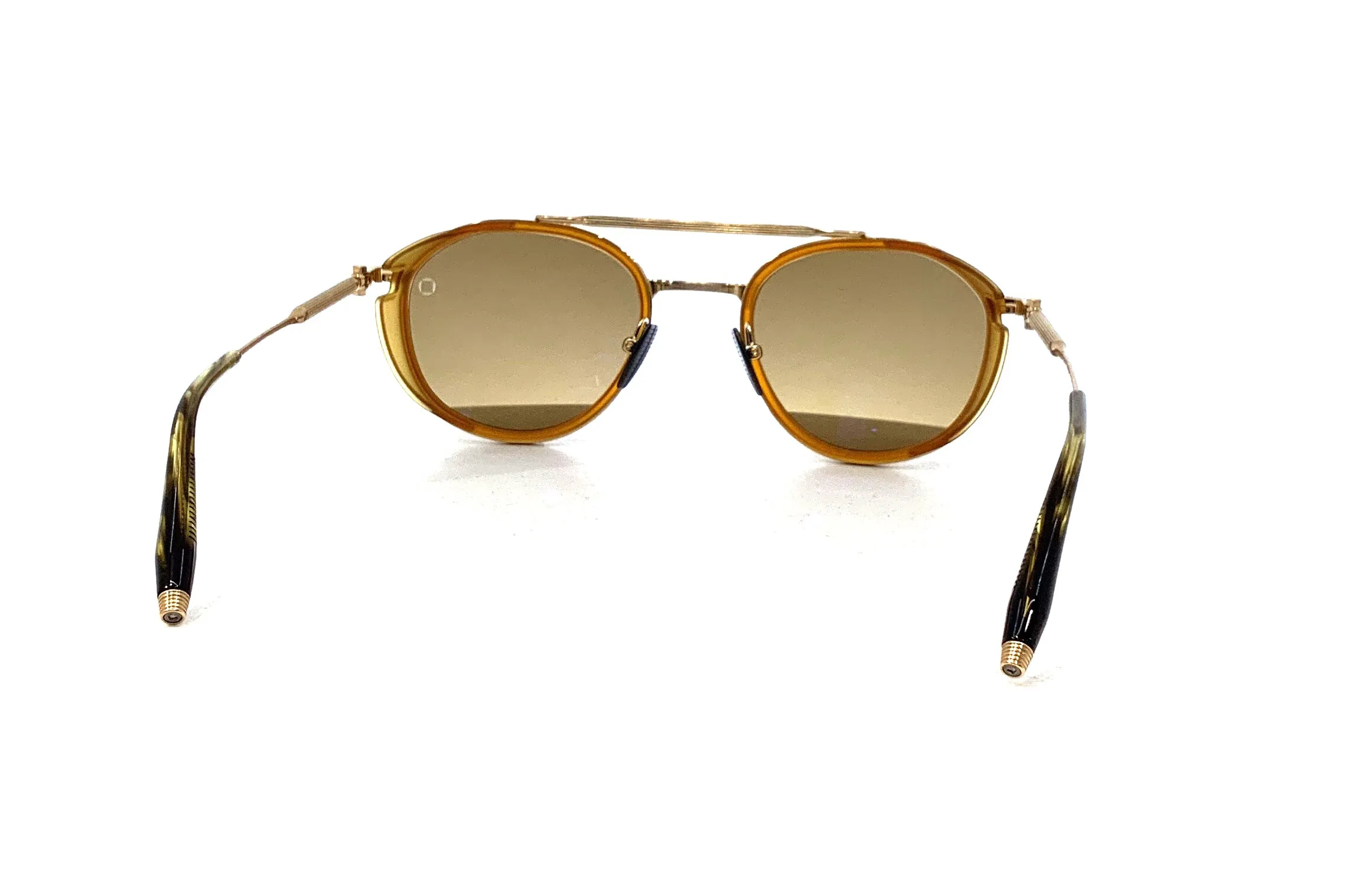 Akoni - Skymapper (Brushed White Gold/Crystal Amber)