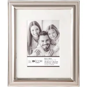 All Things You™ Beveled Two-Tone Picture Frame w/Matting: 8x10 to 5x7