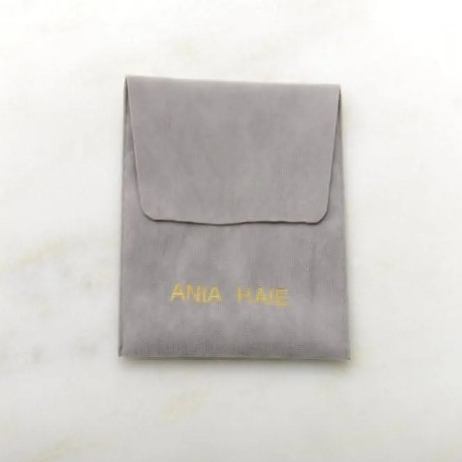 Ania Haie Silver Geometric Sparkle Chain Necklace N053-06H