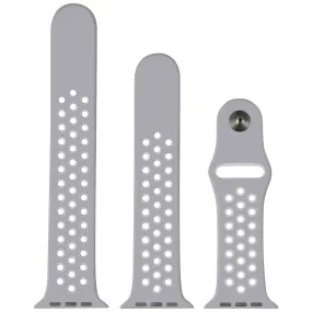 Apple 42mm Nike Band for Apple Watch 42/44/45mm - Pure Platinum/White - Full Set