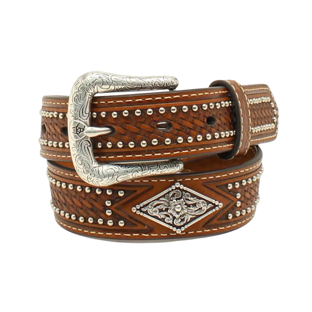 Ariat Boy's Diamond Shape Concho Belt