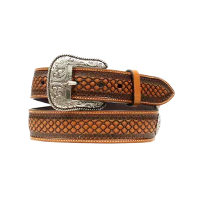Ariat Chiselled Leather Brown Belt