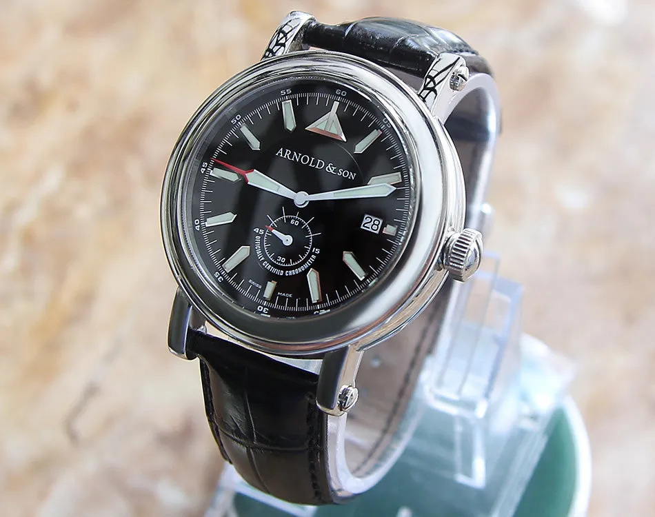 Arnold & Son H.M.S Collection Men's Investment Mint Condition Watch