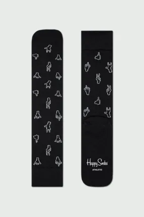 Athletic Hand Symbols - Black/White