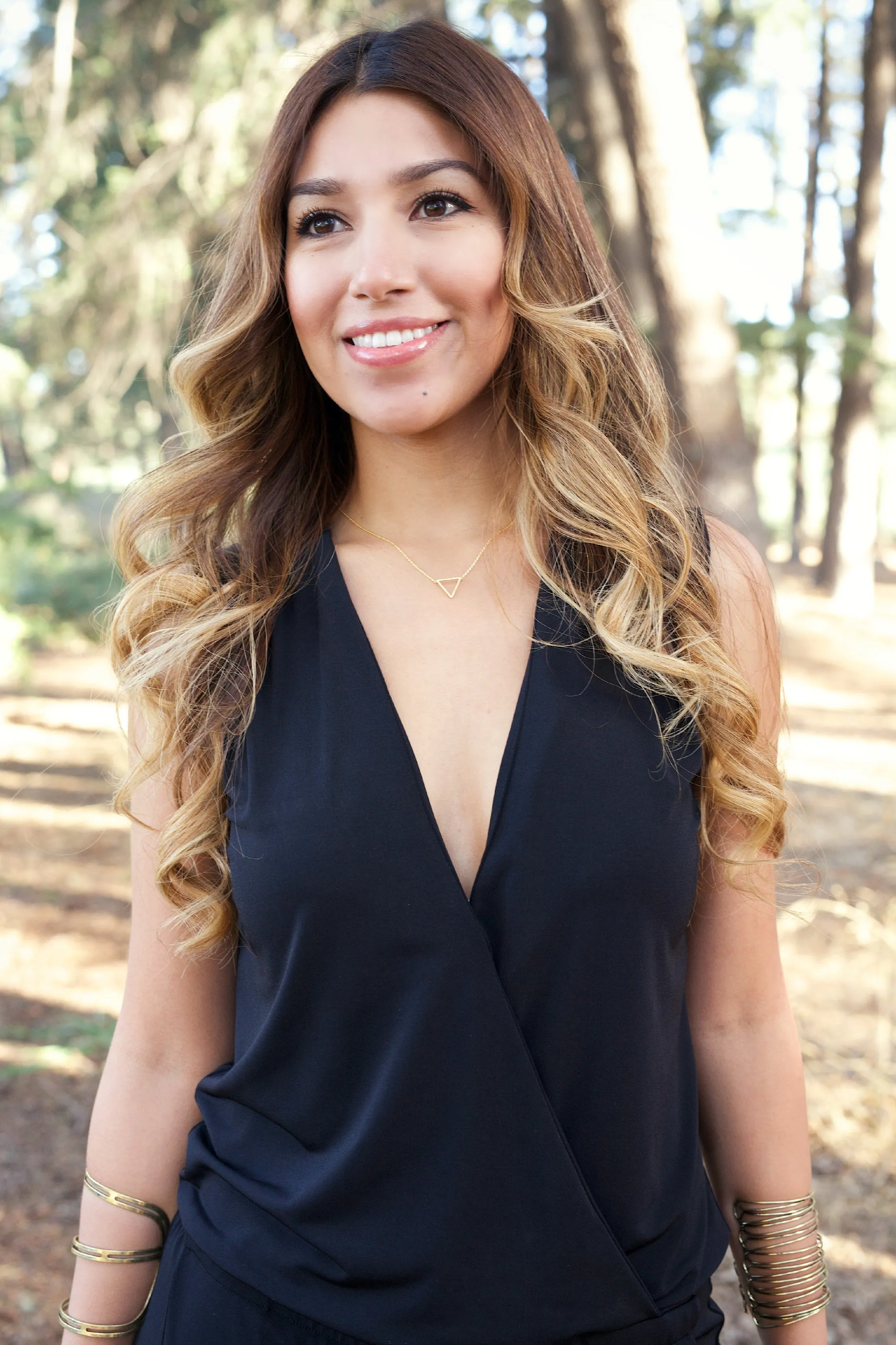 AVA Triangle Necklace