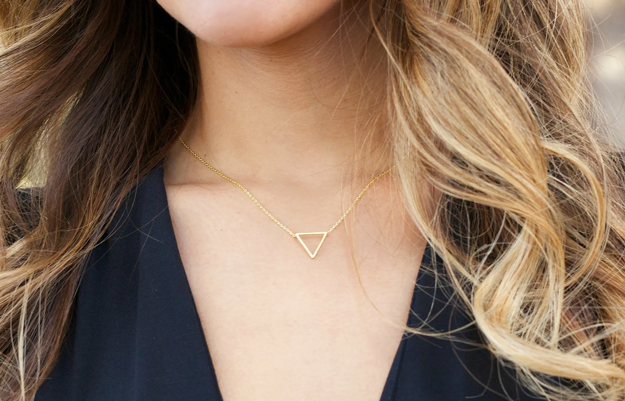 AVA Triangle Necklace
