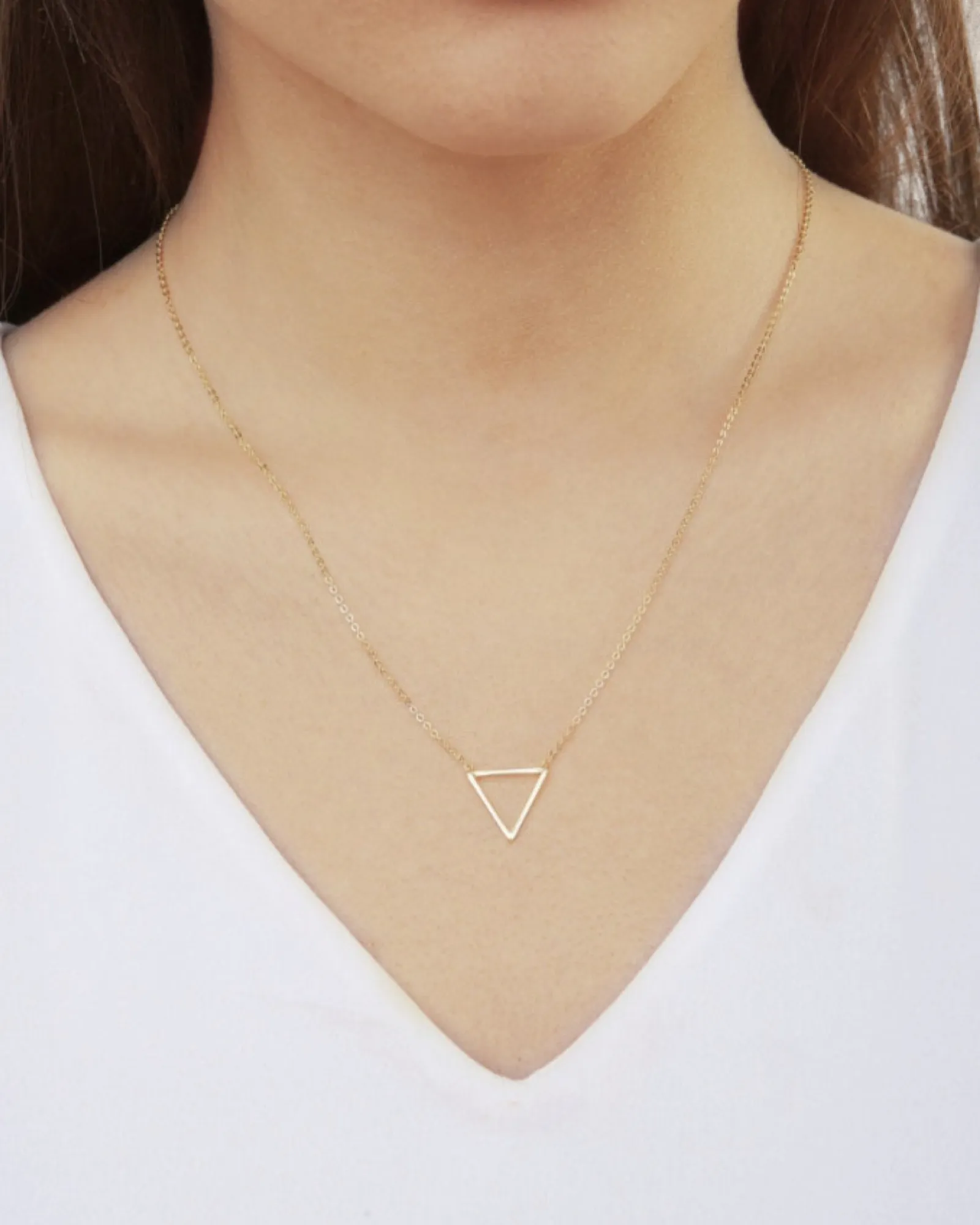 AVA Triangle Necklace