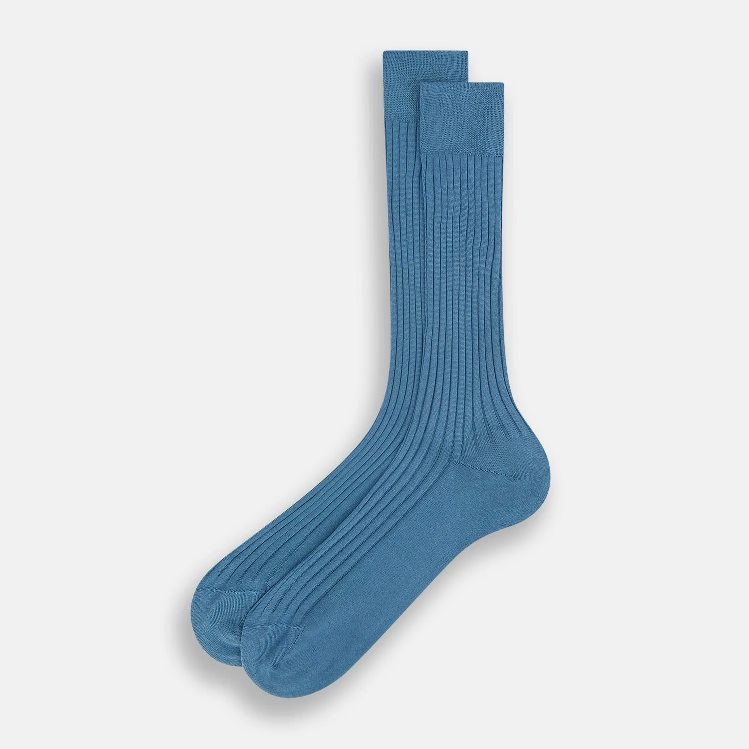 Azzurro Organic Cotton Mid-Length Socks