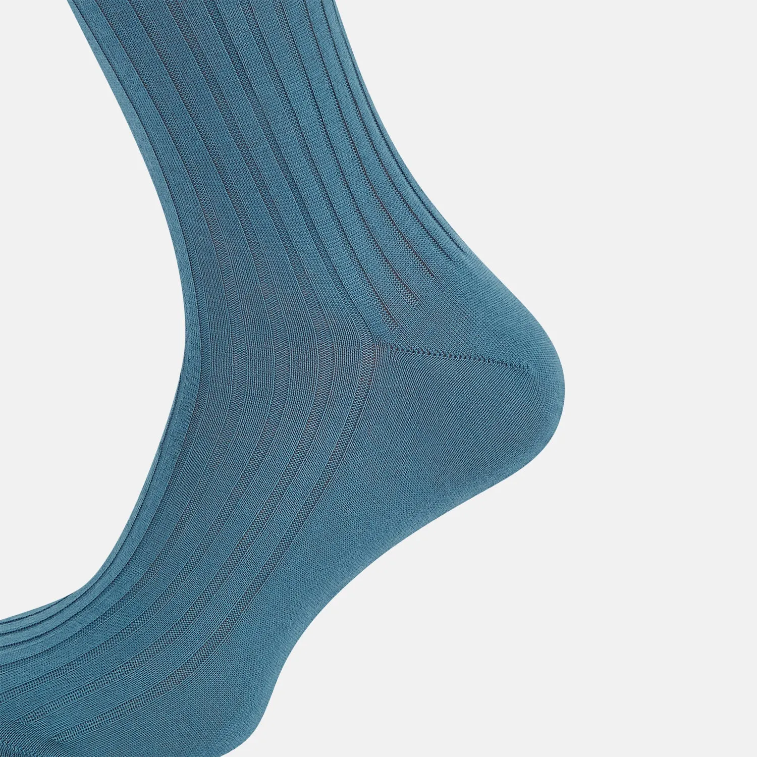 Azzurro Organic Cotton Mid-Length Socks