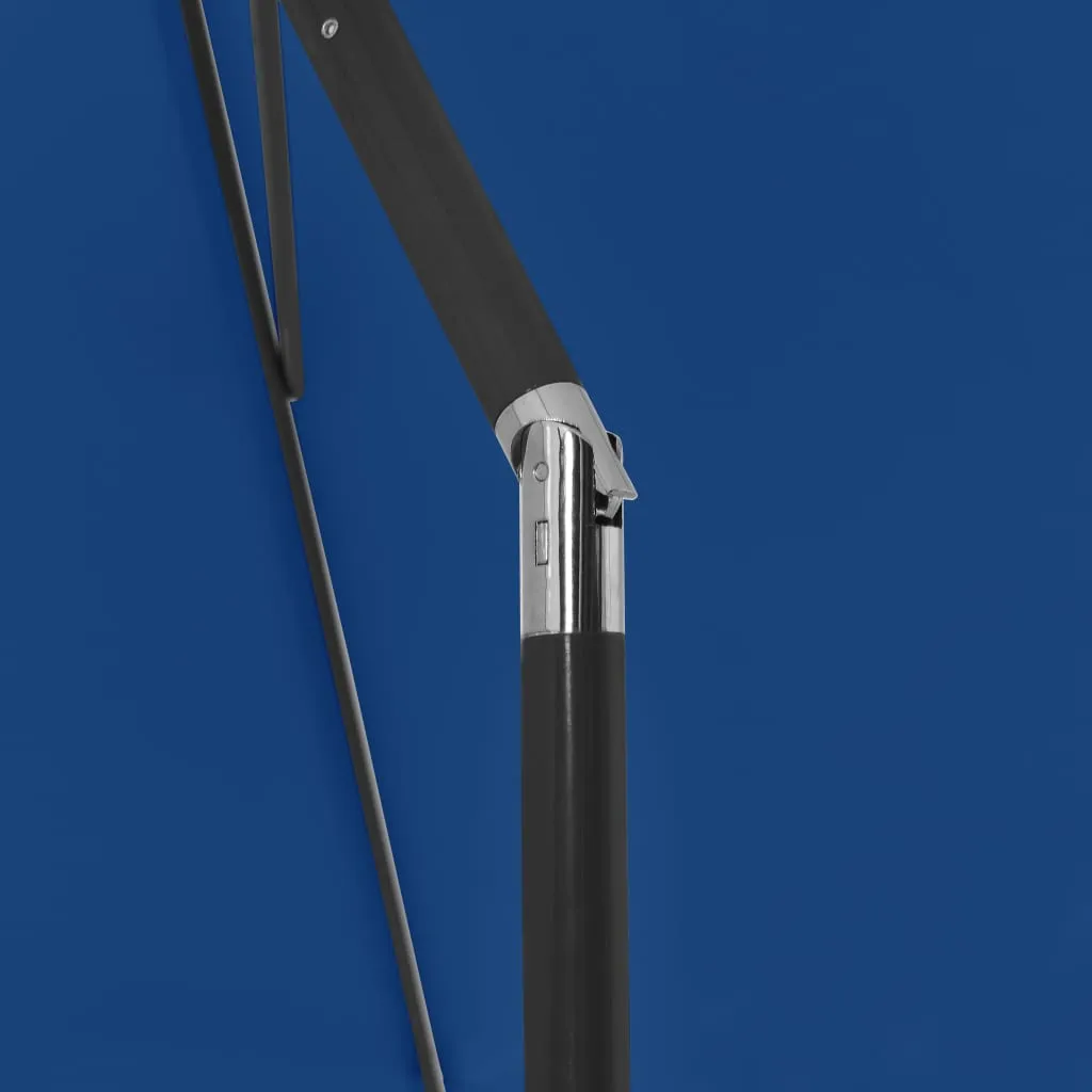 Beach Umbrella Azure Blue 180x120 cm