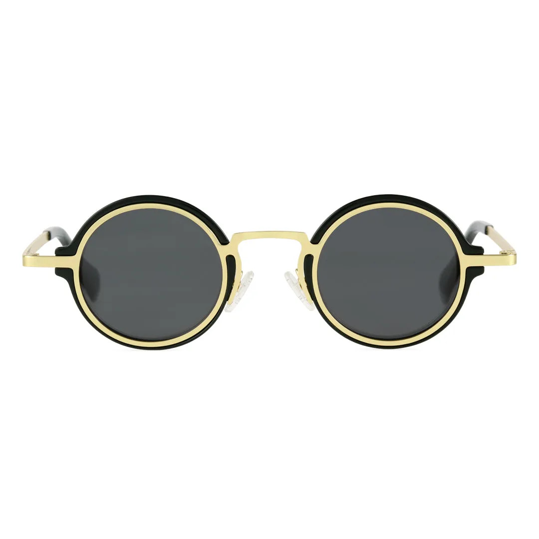 Bil | Round/Gold/TR90