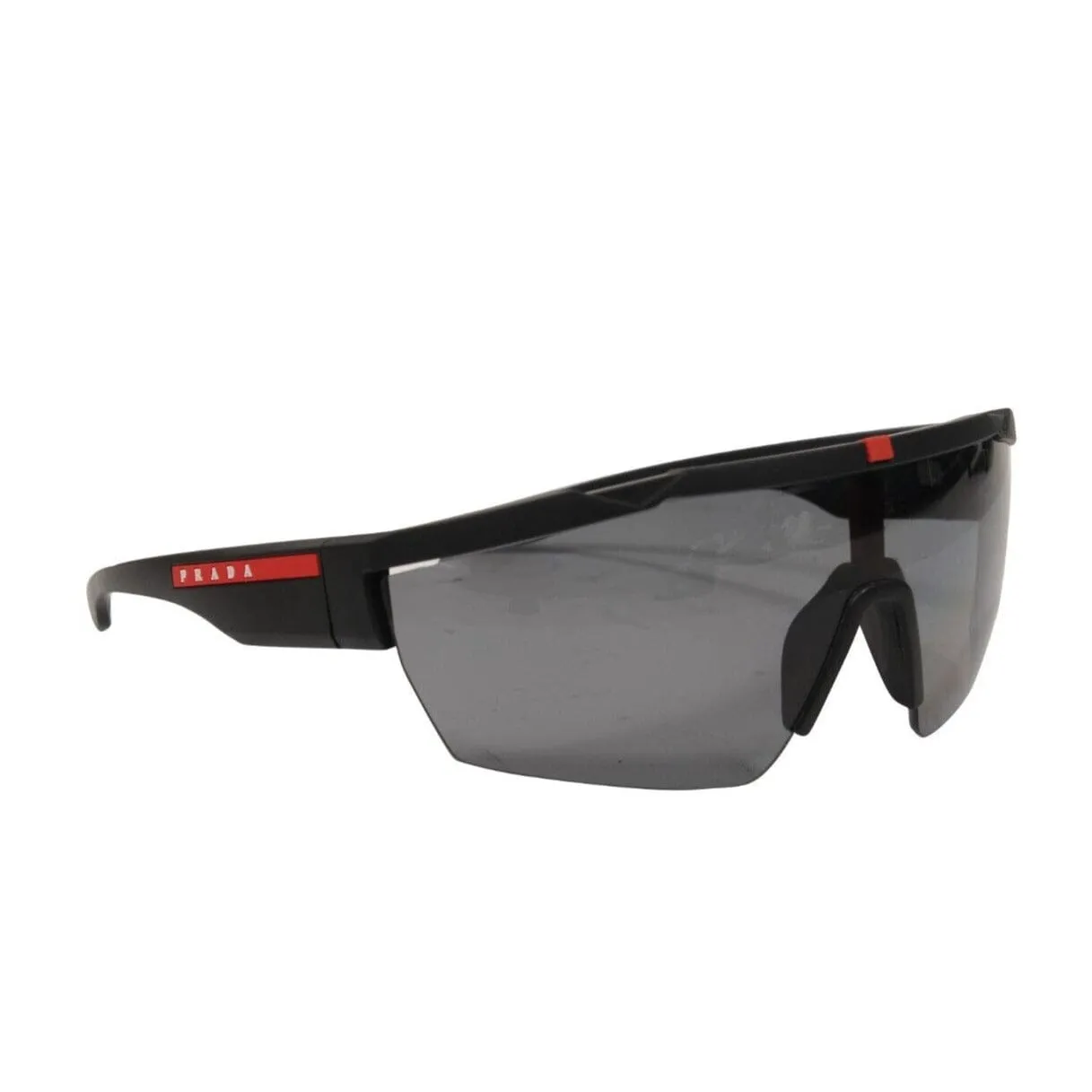Black 44mm Linea Rossa PS 03XS Prada Sunglasses Shades