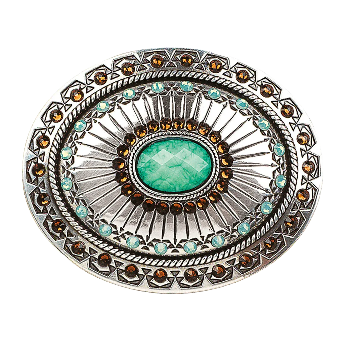 Blazin Roxx M&F Women's Tribal Stamp Belt Buckle