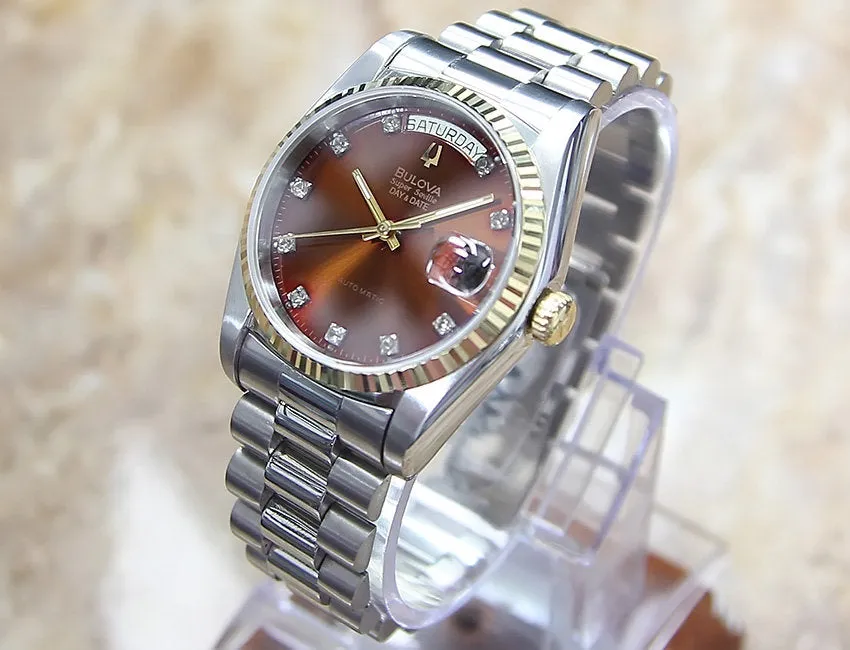 Bulova Super Seville Men's Watch - Brown Dial