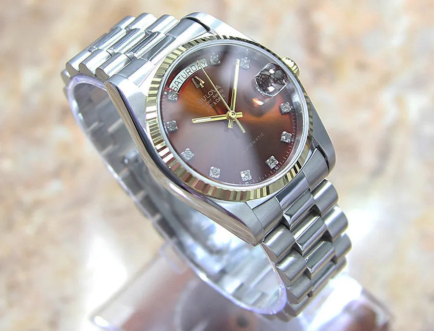 Bulova Super Seville Men's Watch - Brown Dial