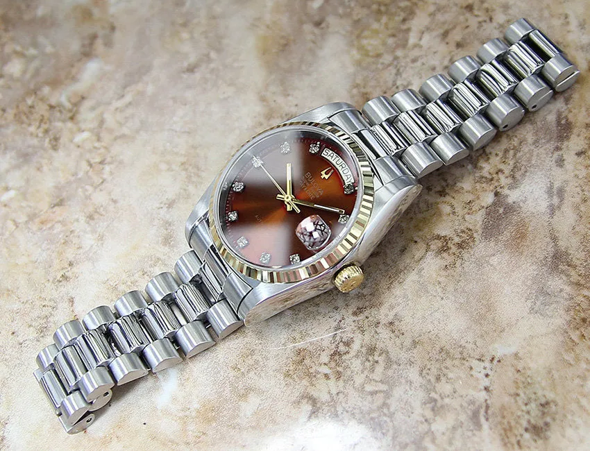 Bulova Super Seville Men's Watch - Brown Dial