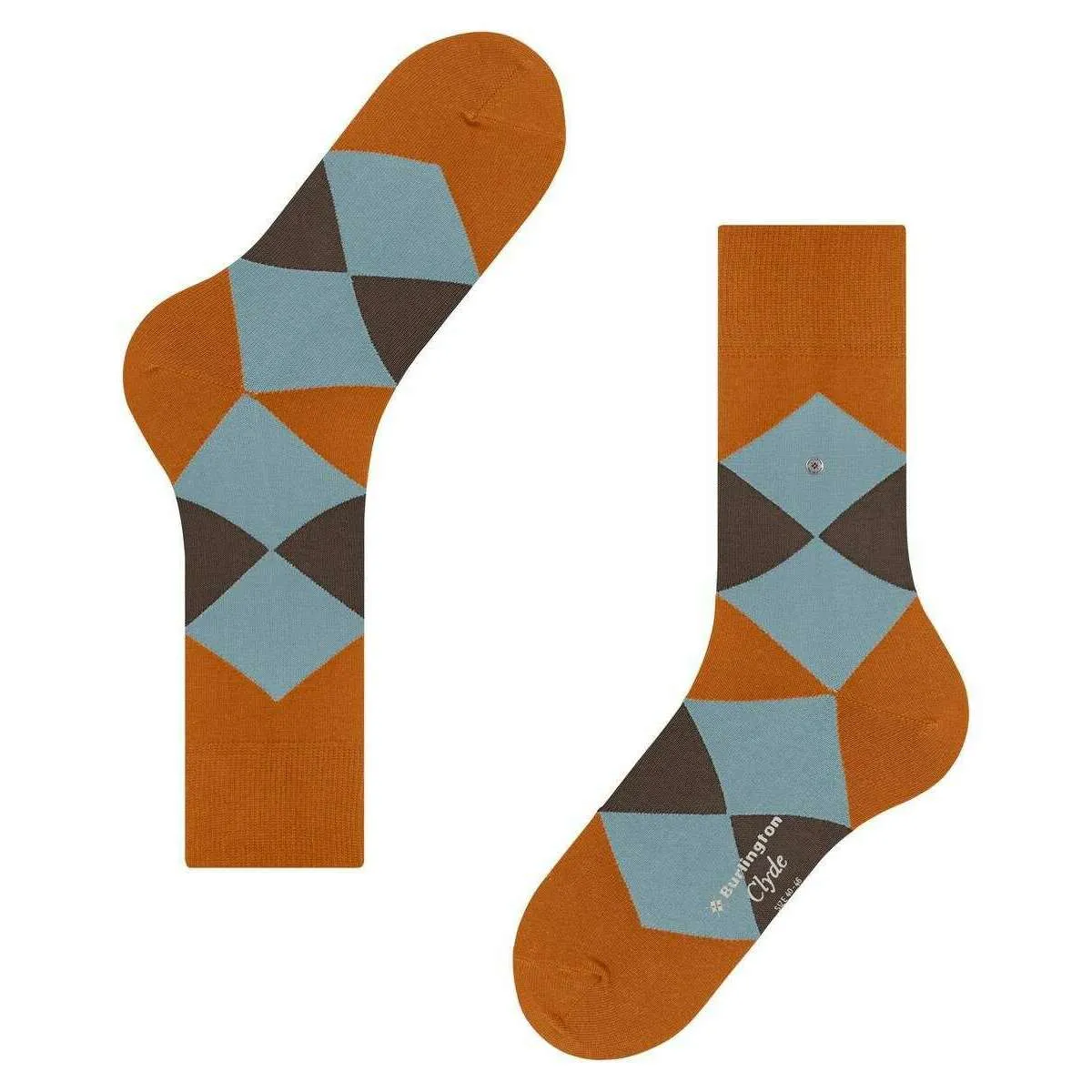 Burlington Clyde Socks - Blush Orange