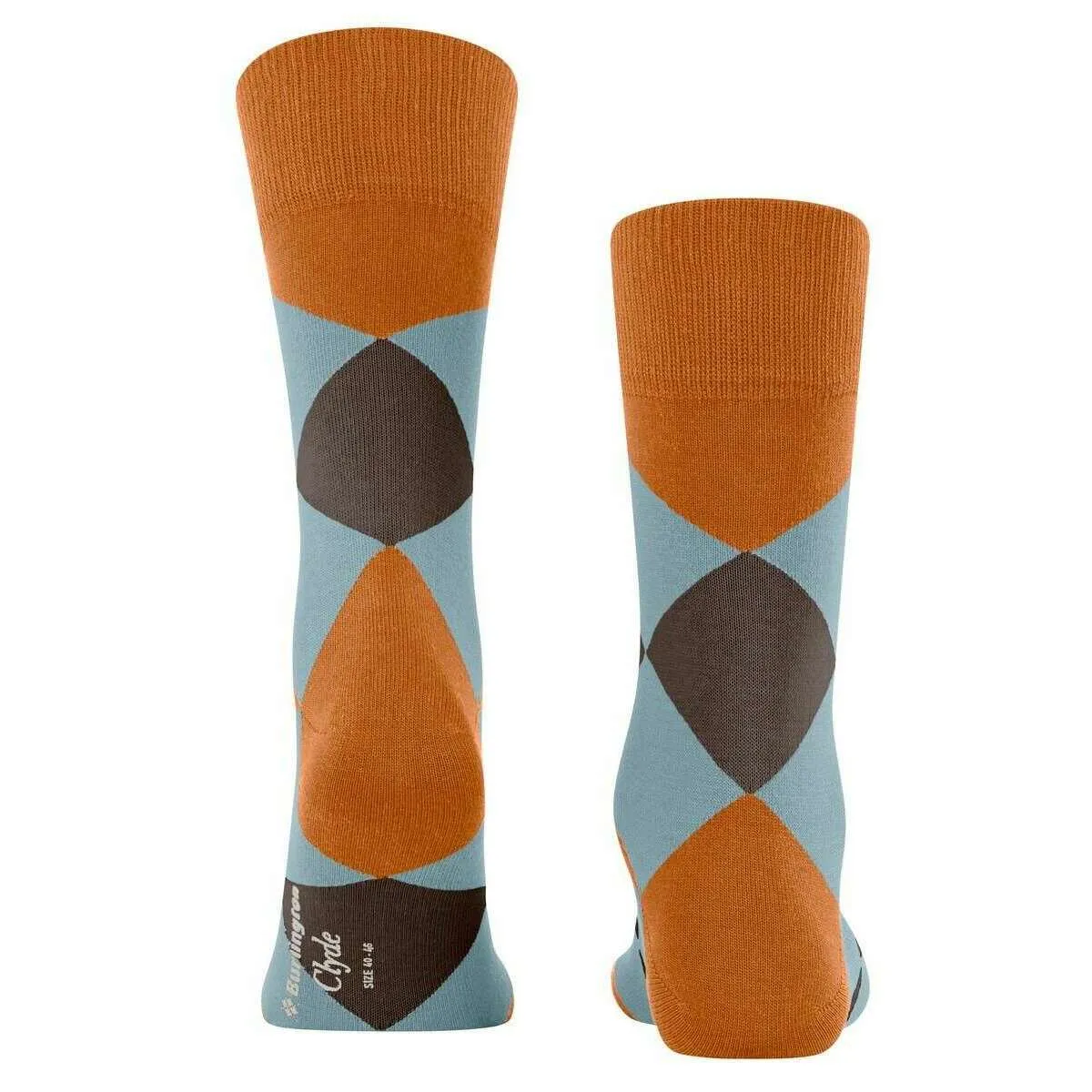 Burlington Clyde Socks - Blush Orange