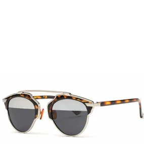 Butterfly Rimmed Sunglasses - Tortoise