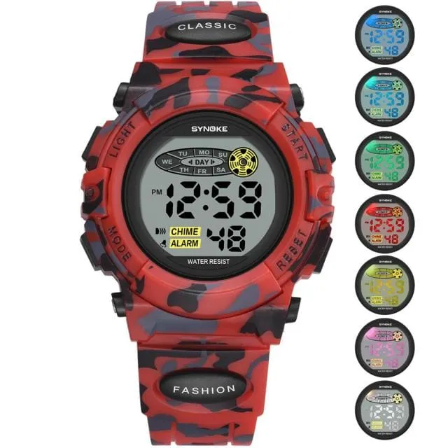 Camouflage Digital Watch