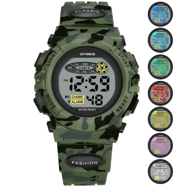 Camouflage Digital Watch