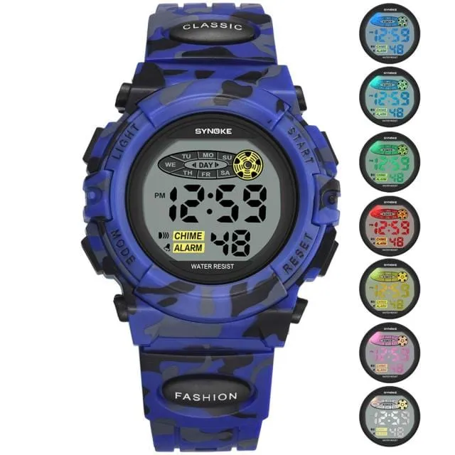 Camouflage Digital Watch