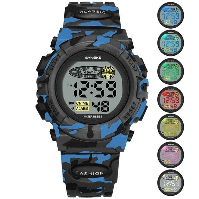 Camouflage Digital Watch
