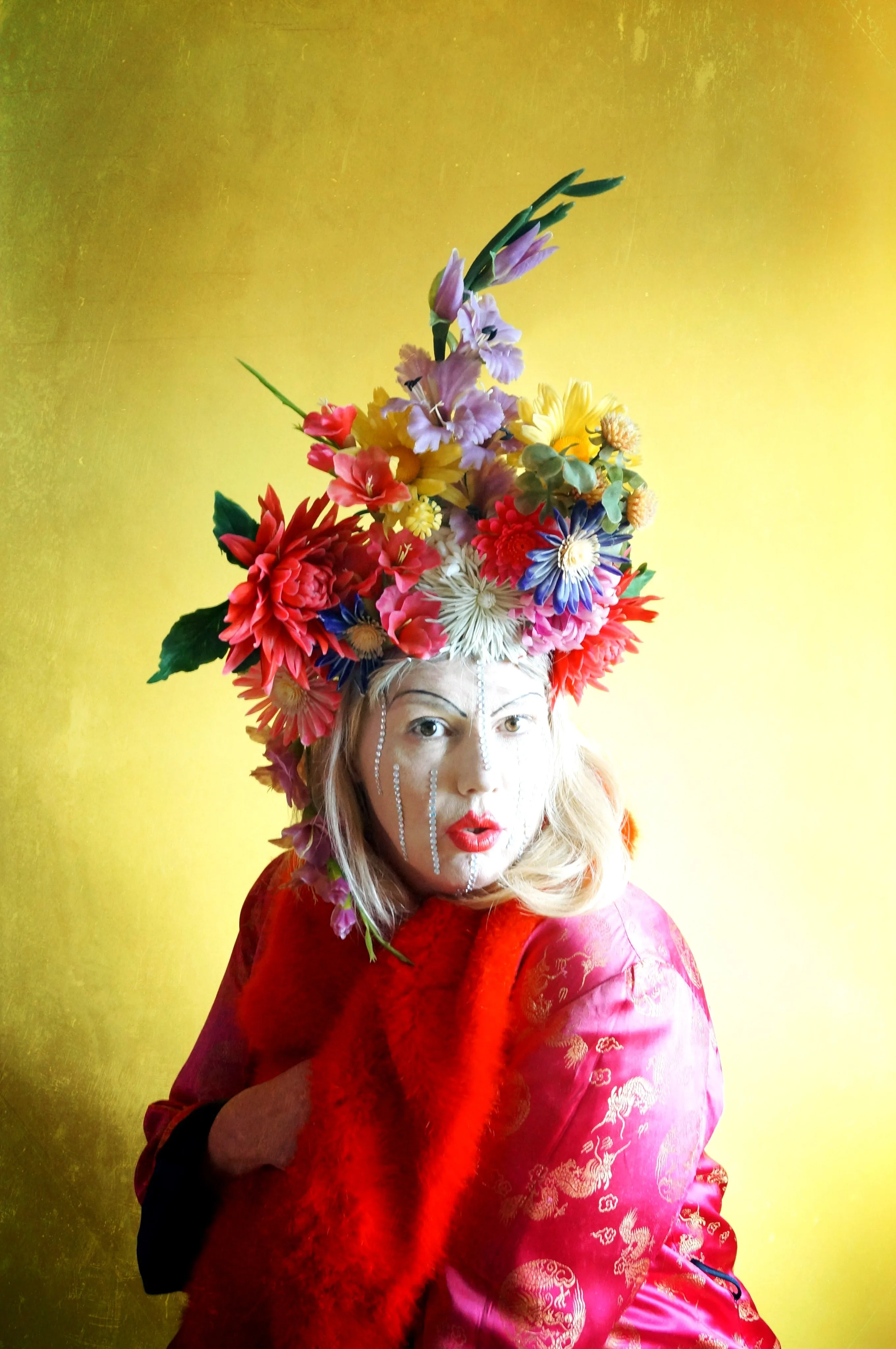 Carmen Miranda inspired Tropical OTT headdress