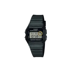 Casio Black & Yellow Digital Watch - F94WA-8D