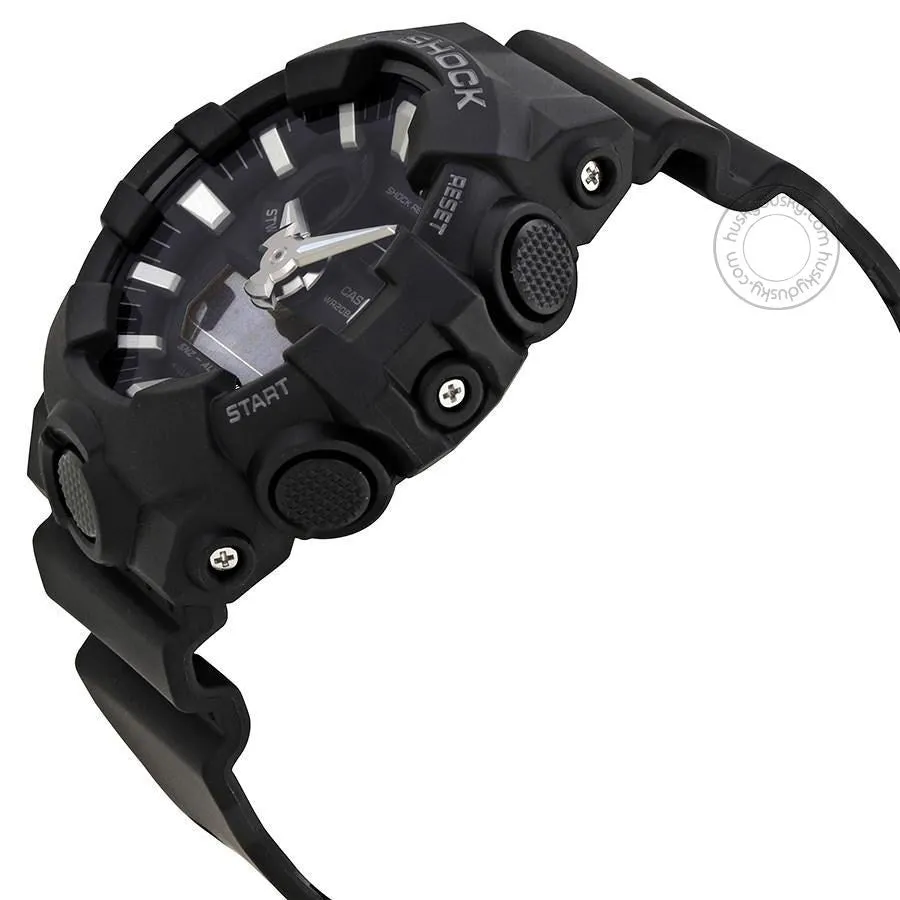 Casio G-Shock Analog Digital Black Belt Men's Watch For Man GA-700-1BDR (G715) Multi Color Dial Day And Date Gift Watch