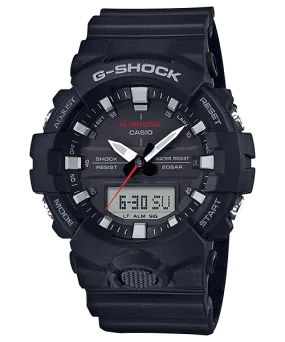Casio G-Shock Analog Digital Black Belt Men's Watch For Man GA-800-1AER Multi Color Dial Day And Date Gift Watch