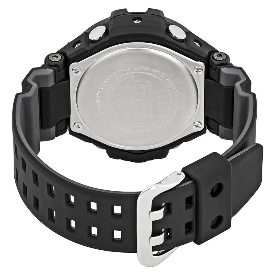 Casio G-Shock Gravitymaster Alarm World Time Black Dial Men's Watch GA1100-1A1