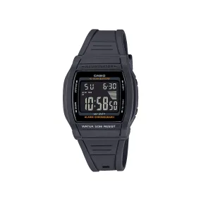 Casio Mens Grey Digital Sports Watch - W201-1B