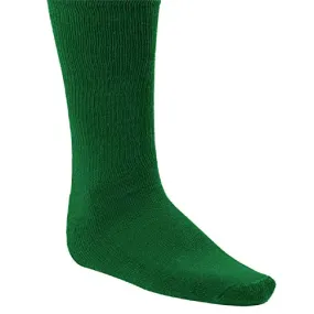 Champion Sports Rhino® All Sport Socks - Machine Washable Sport Sock - for Baseball, Football, Soccer - Cushioned Tube Sock - Stay-in-Place Fit - Size S/6.5-8.5 - Kelly Green