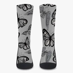 Chaussettes de sport renforcées "Papillons" (196)