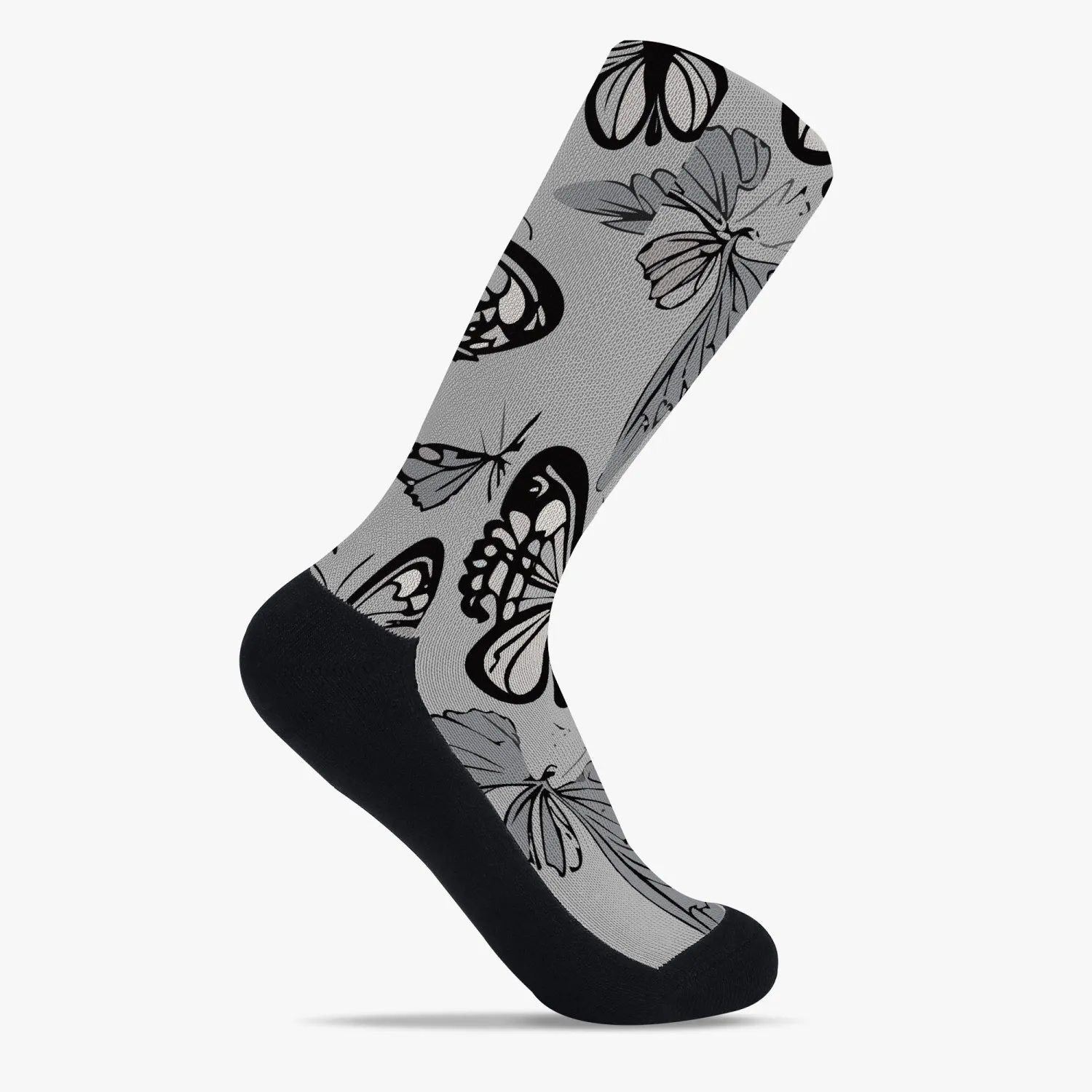 Chaussettes de sport renforcées "Papillons" (196)