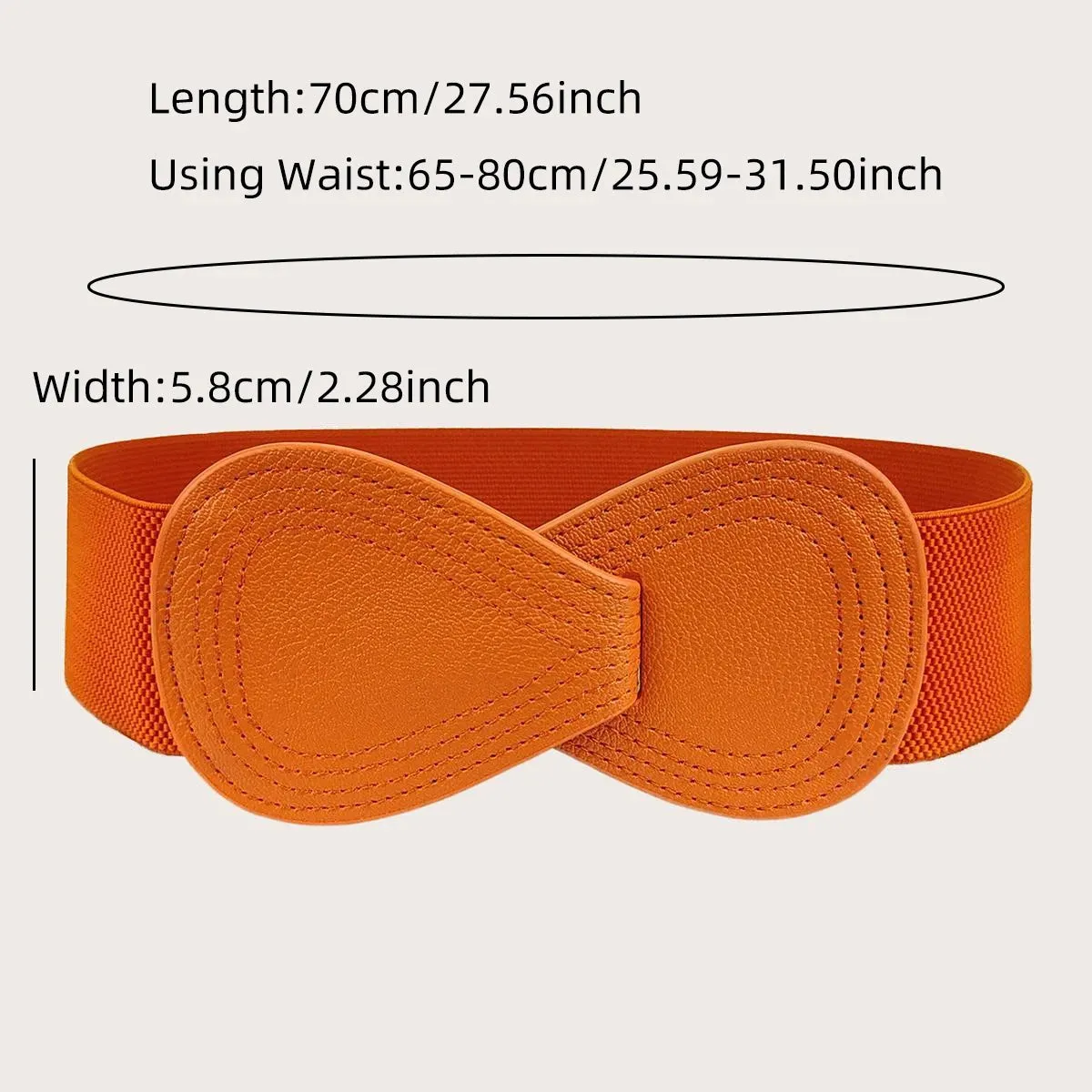 Chic Commuter Dress Belt