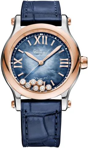 Chopard Happy Sport Stainless Steel & 18kt Rose Gold Lady's Watch