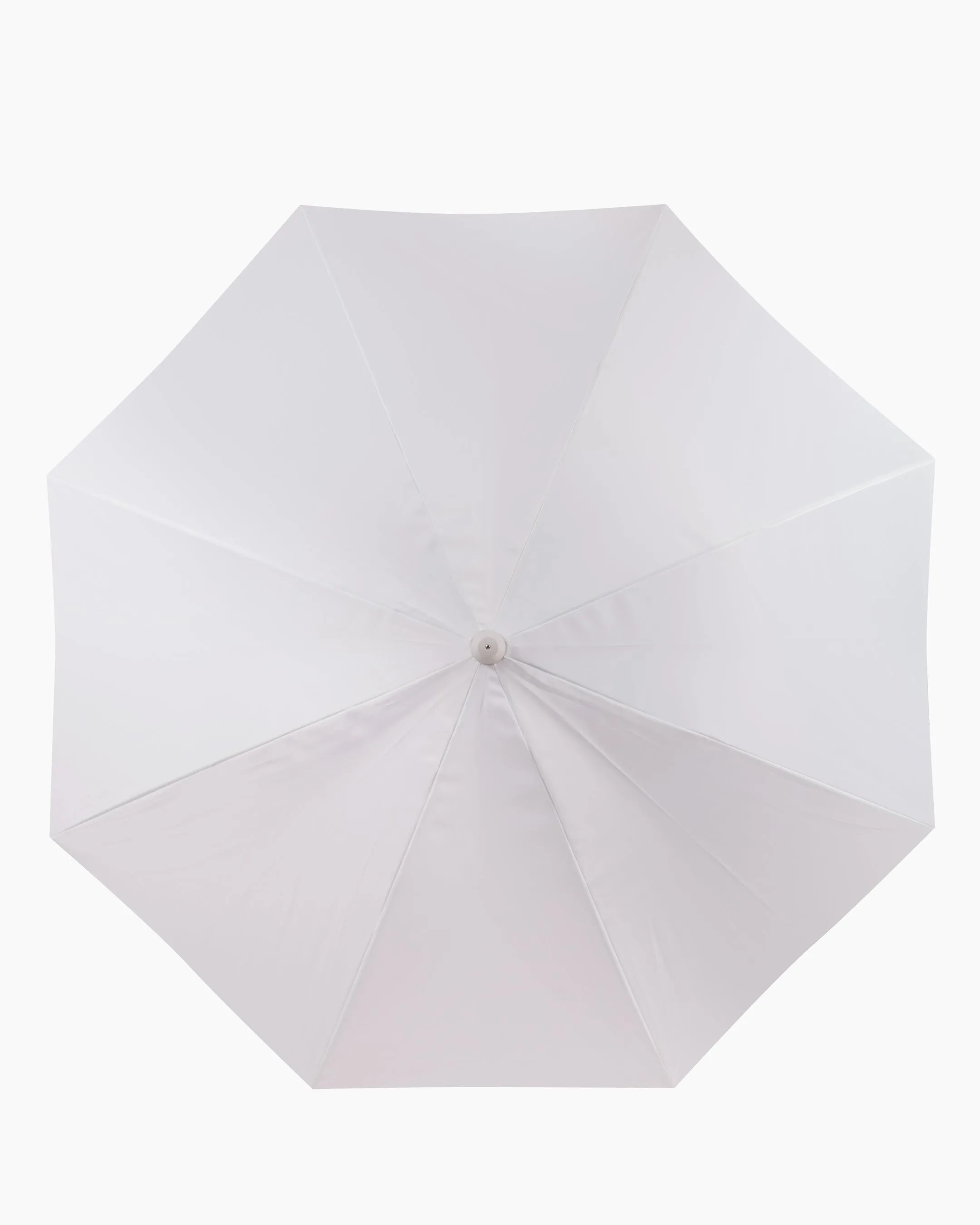 Classy Beach Umbrella - Vintage White