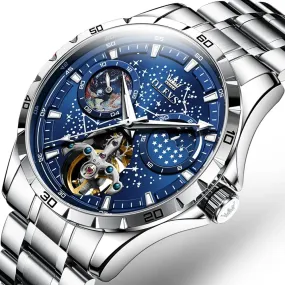 Constellios Moon Phase Mechanical Wristwatch